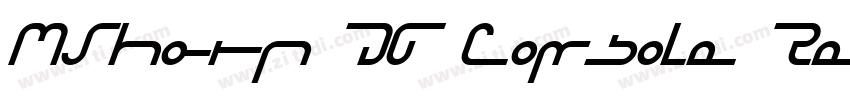 MSharp DG Console Re字体转换